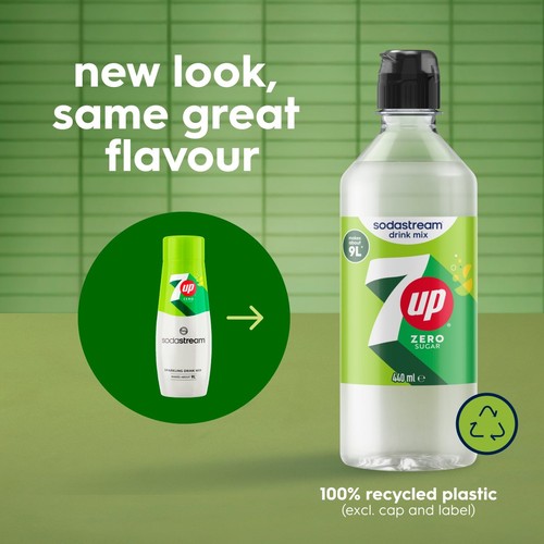 Sodastream 7Up Free Of Sugar