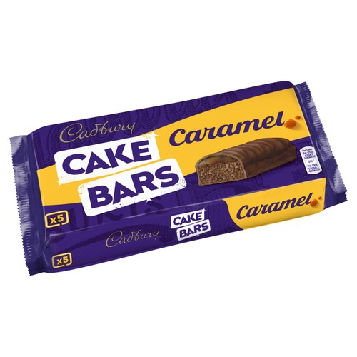 Cadbury Caramel Cake Bars