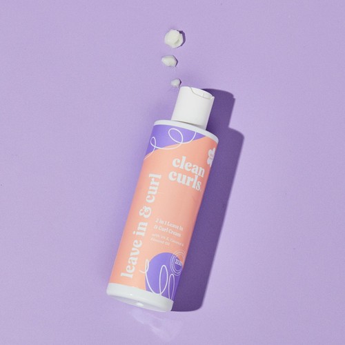 Clean Curls  2 In 1 Leave In & Curl