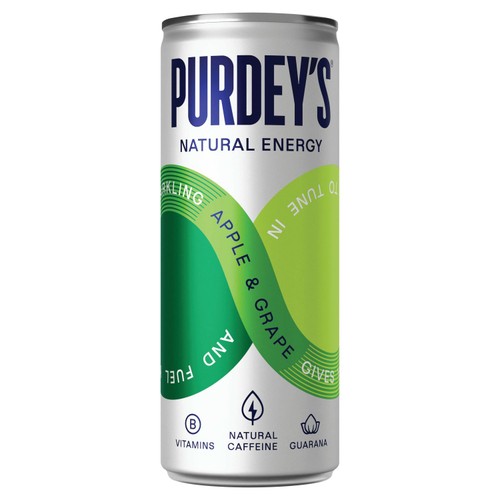 Purdey's Apple & Grape Natural Energy Drink