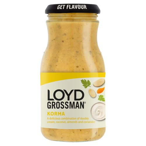 Loyd Grossman Korma Indian Curry Sauce