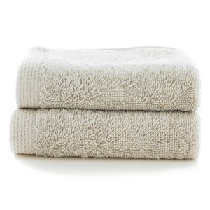 The Lyndon Company 100% Cotton Egyptian Spa Face Cloths, Silver