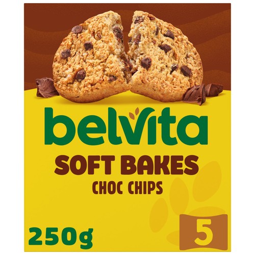 Belvita Choc Chips Soft Bakes Breakfast Biscuits