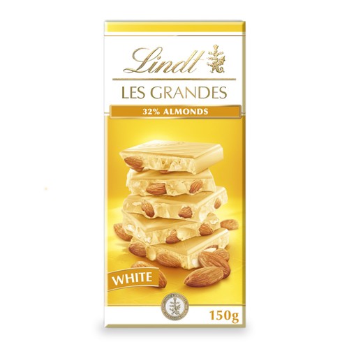 Lindt Les Grandes Almond & White Chocolate Bar