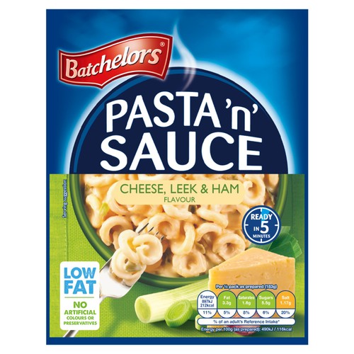Batchelors Pasta N Sauce Cheese Leek & Ham