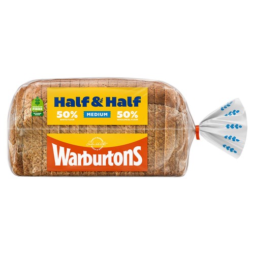 Warburtons Half & Half Medium 