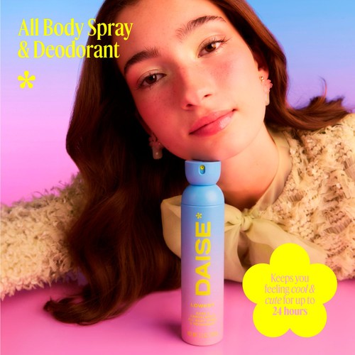 DAISE Lowkey All Body Spray & Deodorant in Rose & Sandalwood