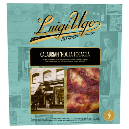 Luigi Ugo Calabrian Nduja Focaccia
