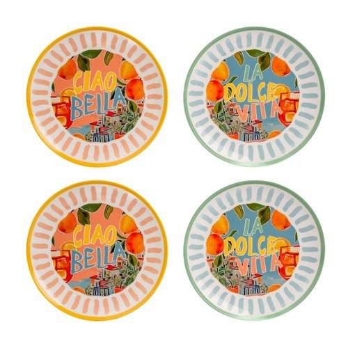 Summerhouse Portofino Picnic Plates