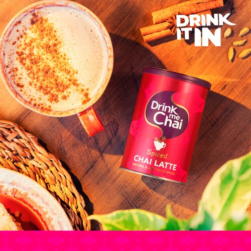 Drink Me Chai Spiced Chai Latte
