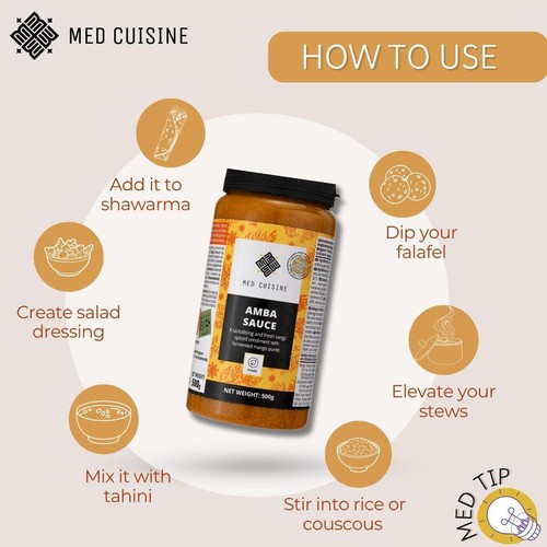 Med Cuisine Amba Sauce