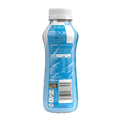 Grenade Protein Shake Cookies & Cream