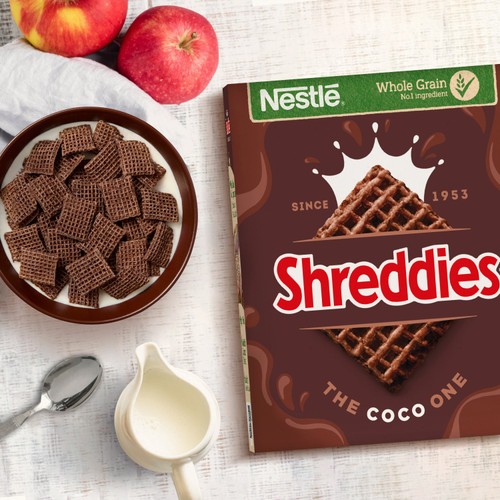 Shreddies Coco Chocolate Breakfast Cereal