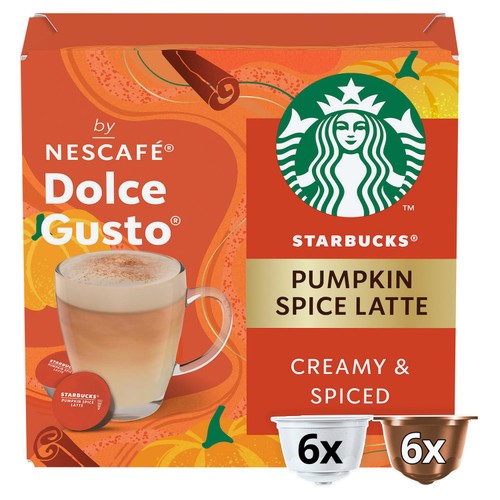 Starbucks Pumpkin Spice Latte Coffee Pods