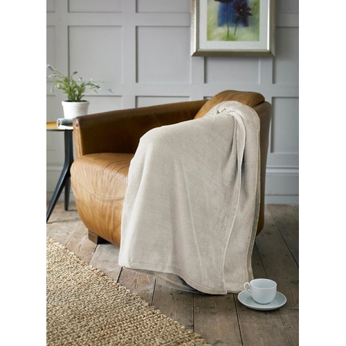 Deyongs Snuggle Touch Throw Extra Large, Cappuccino