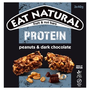 Eat Natural Protein Packed Peanuts & Chocolate Multipack 3 Bars3x40g