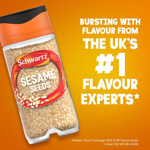 Schwartz Sesame Seeds Jar