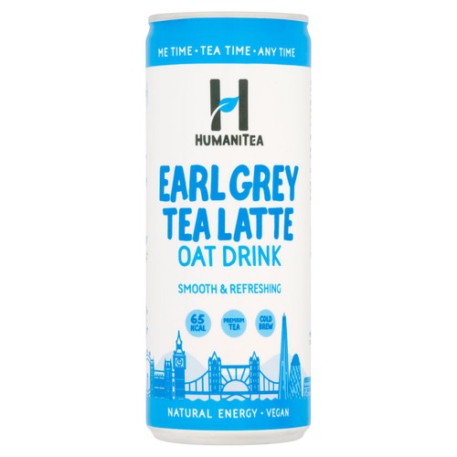 HumaniTea Cold Brew Earl Grey Tea Latte Oat Drink