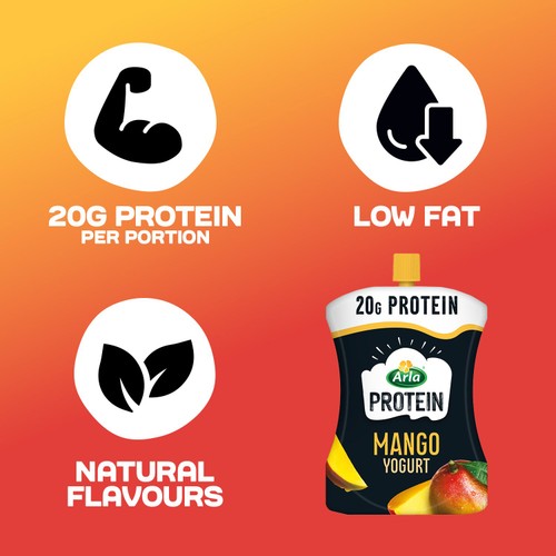 Arla Protein Mango Yogurt Pouch