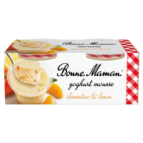 Bonne Maman Clementine & Lemon Mousse Dessert
