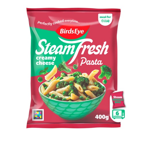 Birds Eye Steamfresh Creamy Cheese Vegetable Penne Pasta Steam Whole Bag