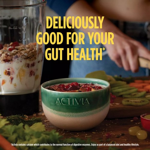 Activia Fibre Berries & Cereals Gut Health Breakfast Yoghurt Multipack