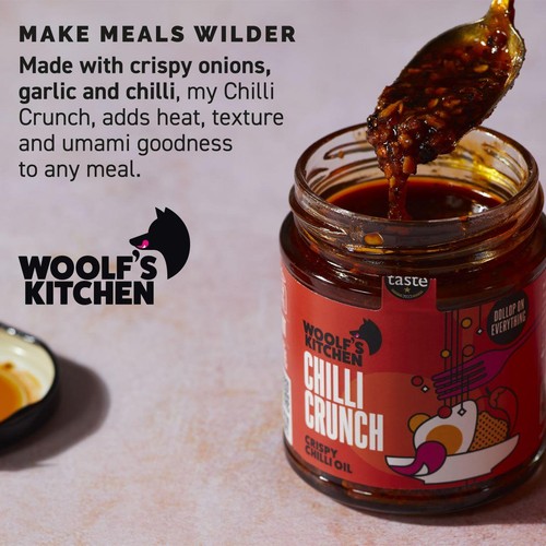 Woolf's Kitchen Chilli Crunch Crispy Chilli Oil