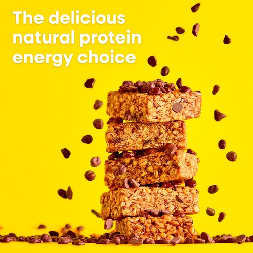 TRIBE Banoffee Choc Chip, Gluten Free Protein Flapjack Bar