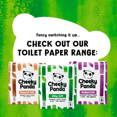 Cheeky Panda Silky Soft Bamboo Toilet Paper