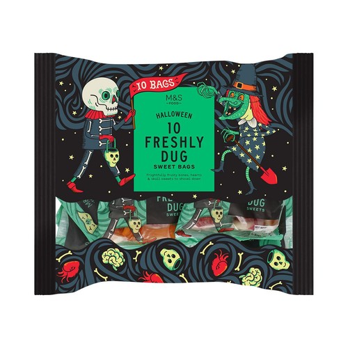 M&S 10 Freaky Fruity Sweet Bags