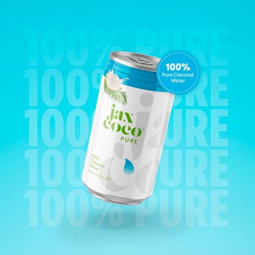 Jax Coco 100% pure coconut water