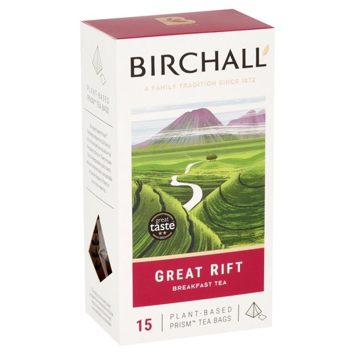 Birchall Great Rift Breakfast Blend - 15 Prism Tea Bags