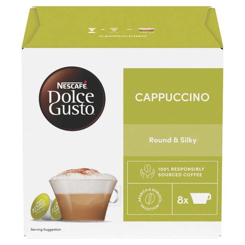 Nescafé Dolce Gusto Cappuccino Pods 8+8s