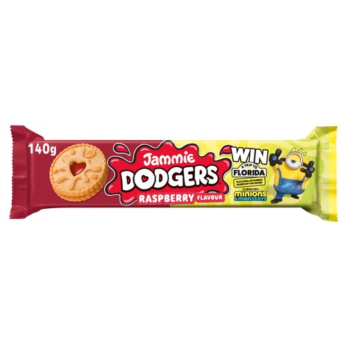 Jammie Dodgers Raspberry Flavour Biscuits
