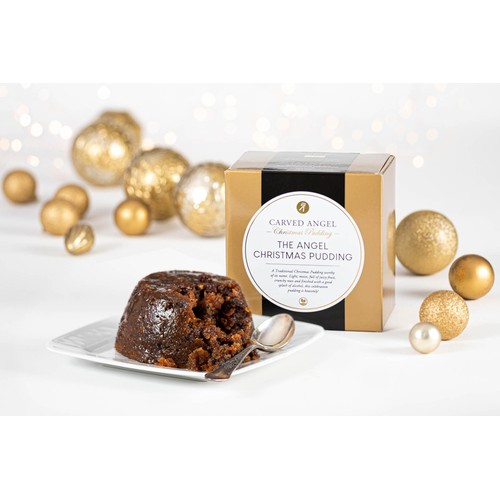 The Carved Angel 'The Angel' Christmas Pudding Serves 3-4
