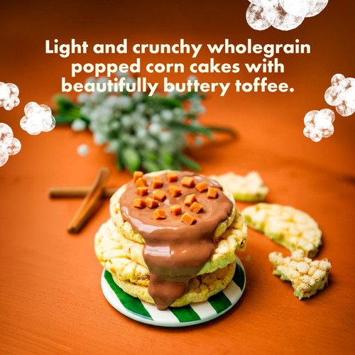 Kallo Butter Toffee Popped Corn Cakes