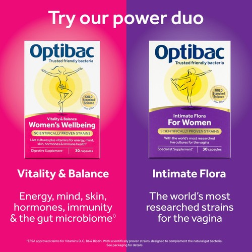 Optibac Probiotics Women's Wellbeing