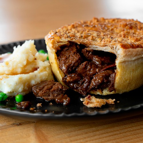 Higgidy Slow-Cooked Steak & Guinness Pie