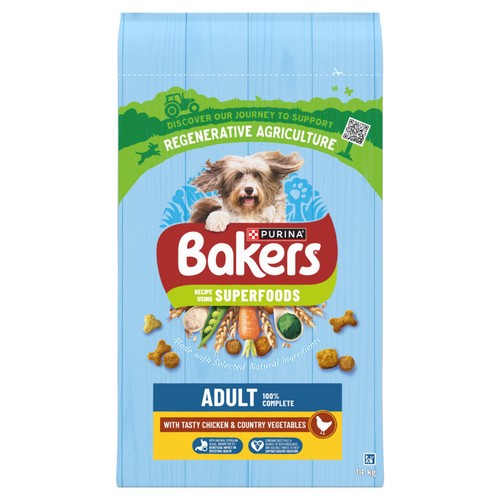 Bakers Chicken with Vegetables Dry Dog Food