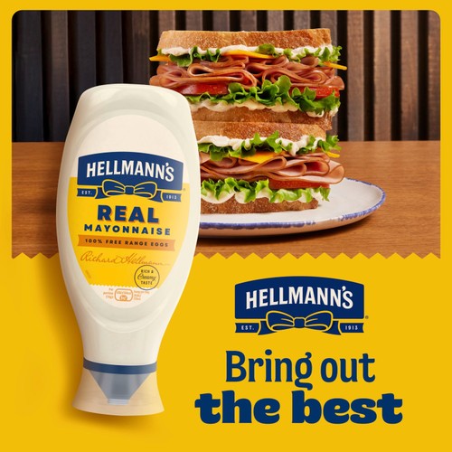 Hellmann's Real Squeezy Mayonnaise 