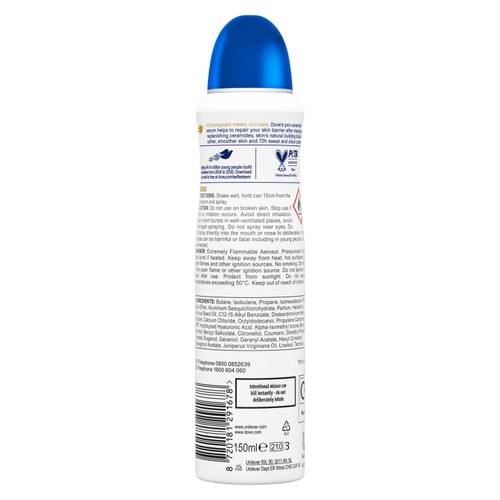 Dove Advanced Antiperspirant Deodorant Original Aerosol
