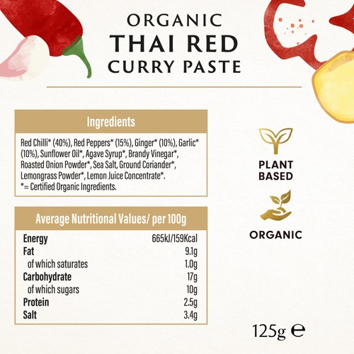 Biona Organic Thai Red Curry Paste