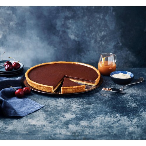 M&S Collection Chocolate & Sea Salt Caramel Tart Frozen