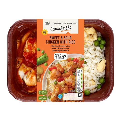 M&S Count On Us Sweet & Sour Chicken