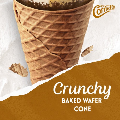 Cornetto Soft Caramel Ice Cream Cones
