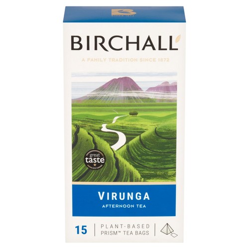 Birchall Virunga Afternoon Tea - 15 Prism Tea Bags