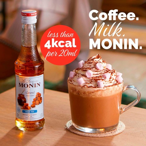 Monin Sugar Free Caramel Syrup