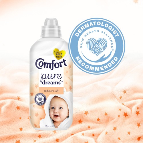 Comfort Pure Dreams Cashmere Soft Sensitive Fabric Conditioner