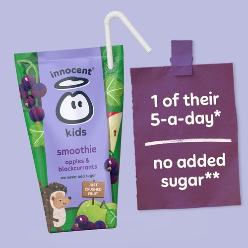 Innocent Kids Apples & Blackcurrants Smoothies