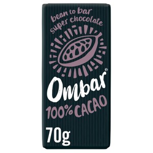 Ombar 72% Cacao Organic Vegan Fair Trade Dark Chocolate